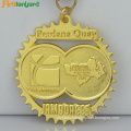 Customized Sports Antique Brass Metal Medal